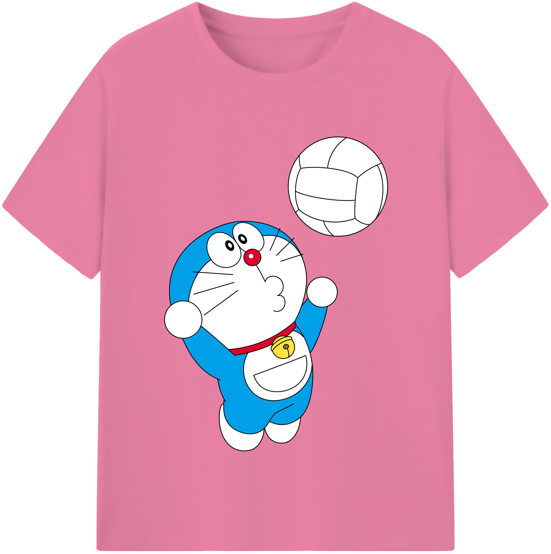 （画像用） ドラえもん Doraemon 綿100％半袖Tシャツ（フロントプリント）